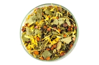 Herbata Ziołowa z Zieloną Senchą KRAINA POZIOMEK